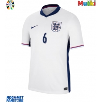 Engleska Marc Guehi #6 Domaci Dres EP 2024 Kratak Rukav